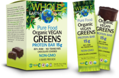 Organic Vegan Greens Protein Bar
