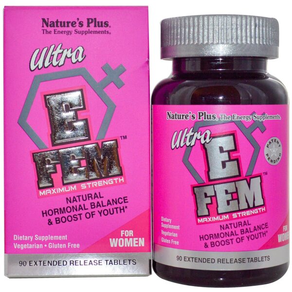 Nature's Plus, Ultra E Fem, Maximum Strength