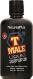 NaturesPlus T Male Liquid – Promotes Muscle Gain & Stamina – Vegetarian, Gluten Free
