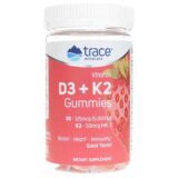 Trace Minerals Research Vitamin D3 + K2 Gummies