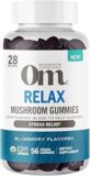Om RELAX Mushroom Gummies Stress Relief