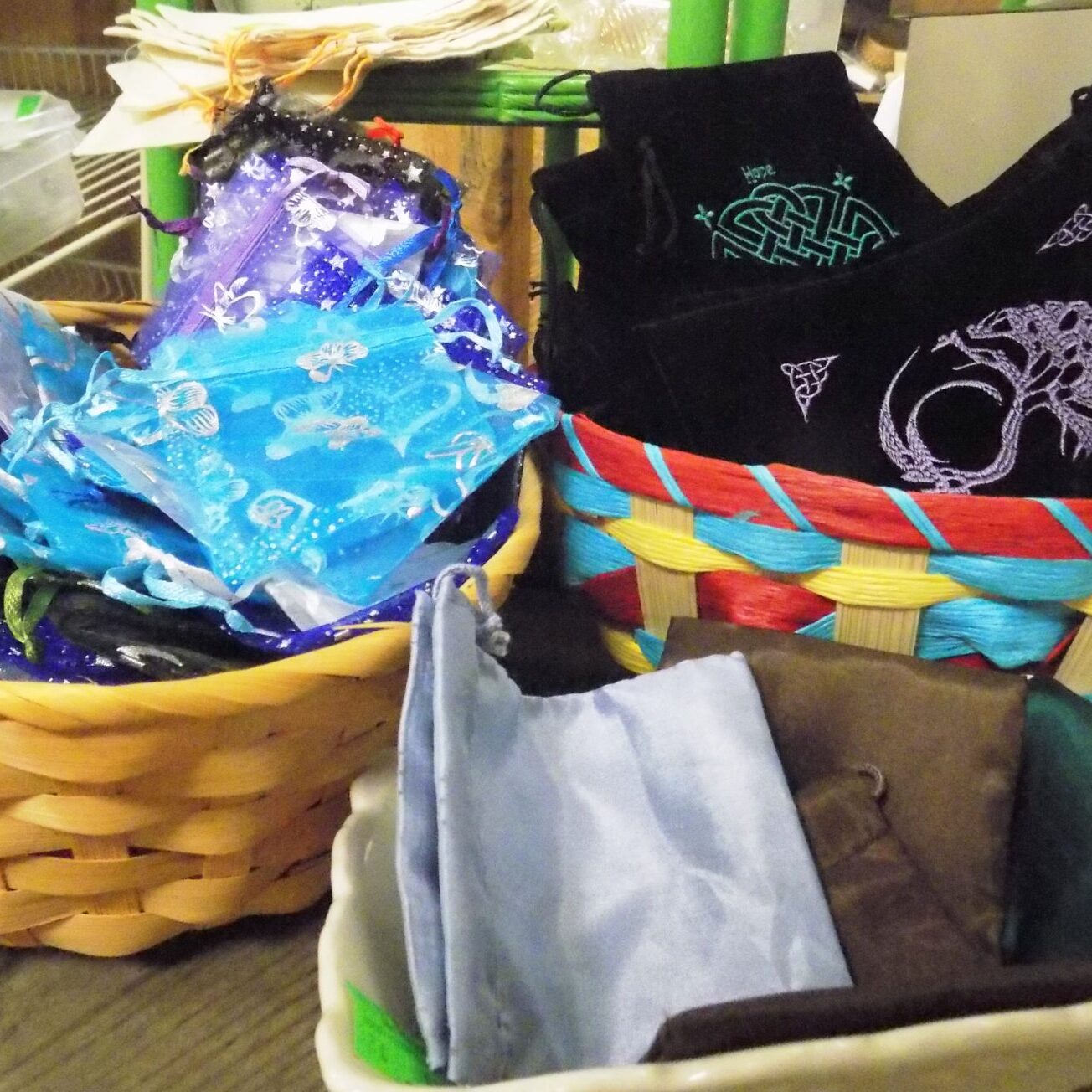 Small Pouches for Stones, Herbs and Trinkets